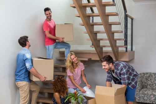 Organised household storage solutions in a Harringay home