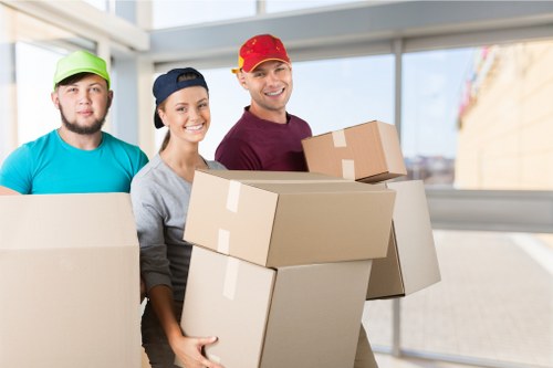 House removals planning in Harringay on moving day