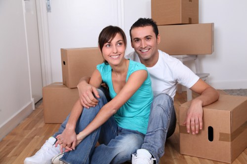 Flat move example showing transparent Harringay storage quote details