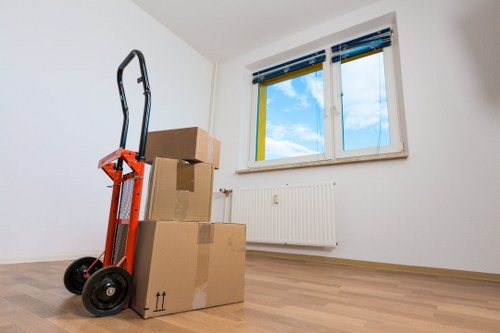 Secure storage for sofas and bedroom furniture in Harringay
