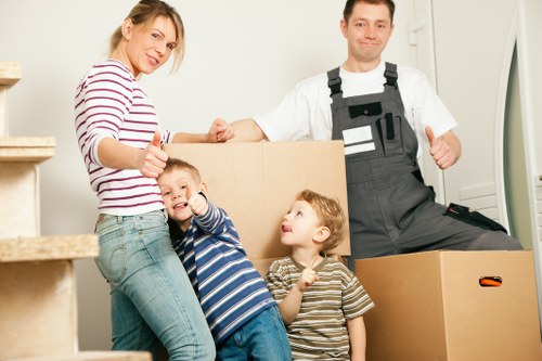 Clean and secure storage space for household items